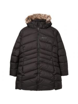 Пуховое пальто Marmot черное