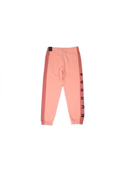 Флисовые спортивные штаны Nike розовые