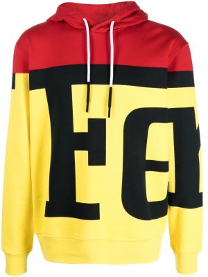 Hoodie Ferrari röd