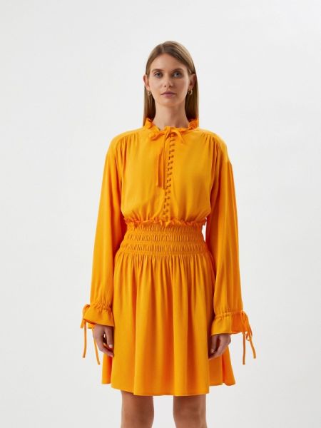 Платье Claudie Pierlot оранжевое