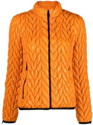 Khrisjoy quilted zip-fastening jacket - Orange