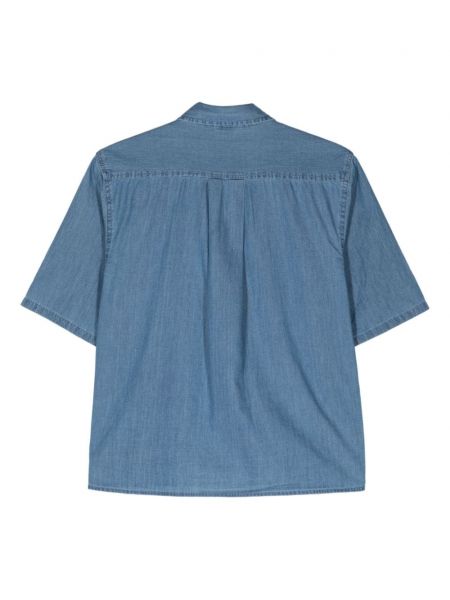 Košile Aspesi modrá