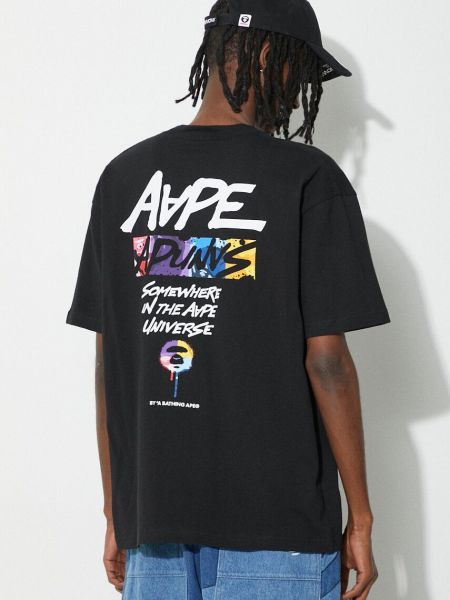 Pamučna majica Aape crna
