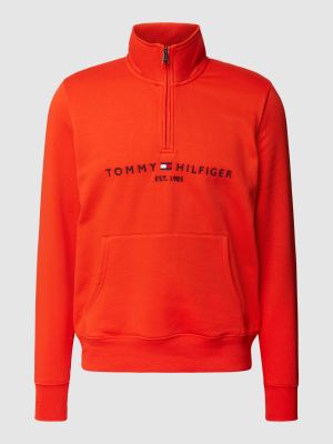 Bluza Tommy Hilfiger pomarańczowa
