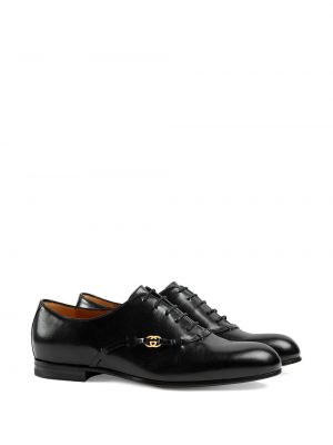 Zapatos oxford Gucci negro