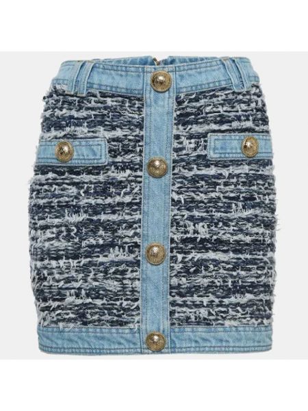 Faldas-shorts Balmain Pre-owned azul