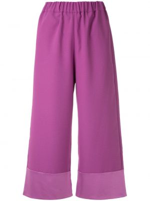 Широки панталони тип „марлен“ Olympiah виолетово