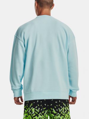 Sweatshirt mit rundhalsausschnitt Under Armour blau