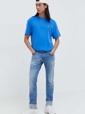 Jeansy skinny Tommy Jeans niebieskie