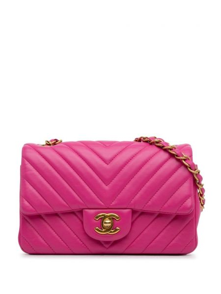 Crossbody torbica Chanel Pre-owned ružičasta