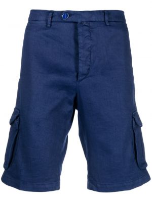 Kratke hlače kargo Kiton plava