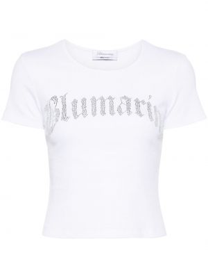 Marškinėliai Blumarine balta