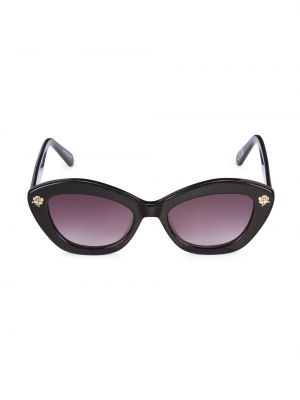 Солнцезащитные очки "кошачий глаз" Hessel LoveShackFancy черный