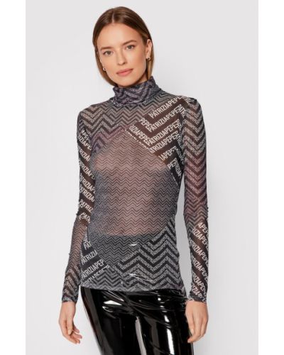 Patrizia Pepe Rolák 8M1361/A9L5-XU85 Černá Slim Fit