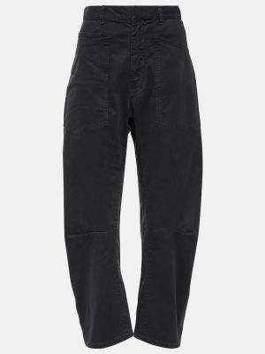 Pantalon en coton Nili Lotan noir