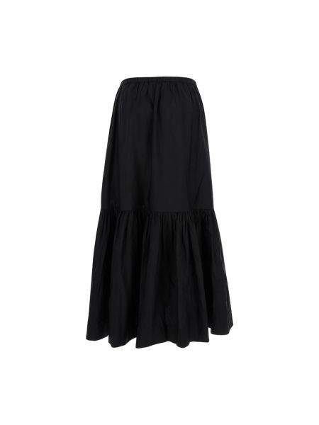 Falda larga Ganni negro