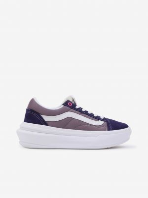 Sneakerși cu platformă Vans violet