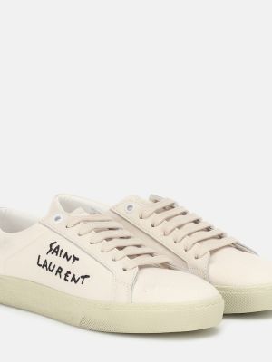 Sneakers classici Saint Laurent bianco