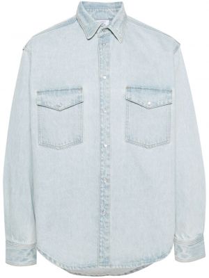 Bavlnená rifľová košeľa Vetements