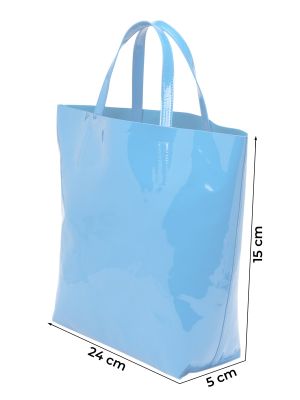 Nákupná taška Gina Tricot modrá