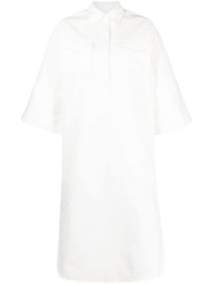 Mini robe avec manches courtes Remain blanc