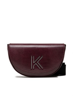 Чанта през рамо Kendall + Kylie винено червено