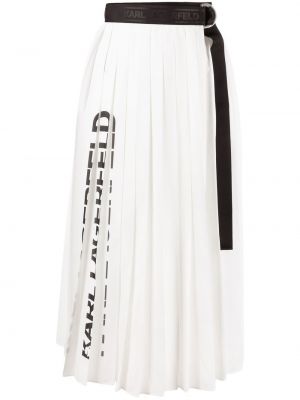 Midi sukně Karl Lagerfeld