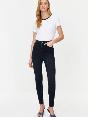 Skinny džíny s vysokým pasem Trendyol