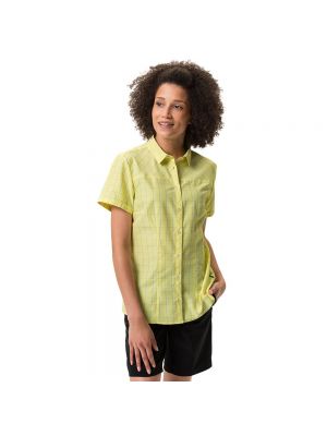 Рубашка с коротким рукавом Vaude желтая