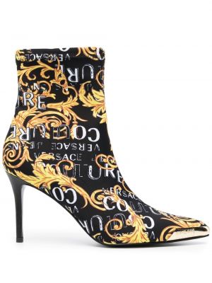 Stiefelette mit print Versace Jeans Couture