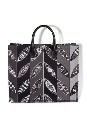 Τσάντα shopper με σχέδιο Pucci