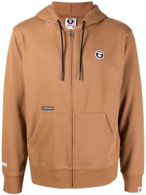 Zip hettegenser Aape By *a Bathing Ape® brun