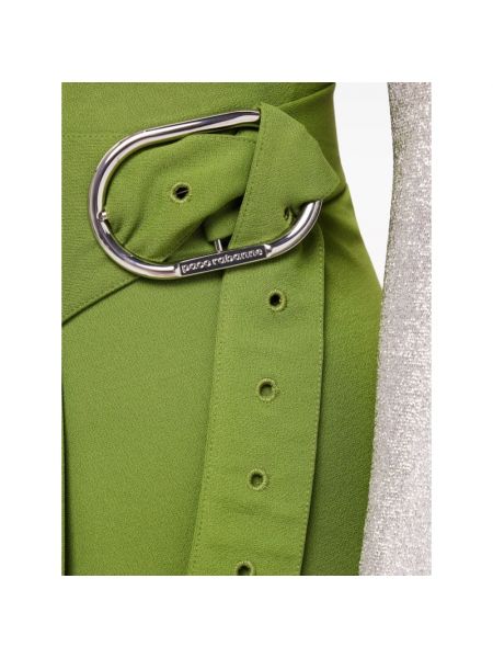 Mini falda Paco Rabanne verde