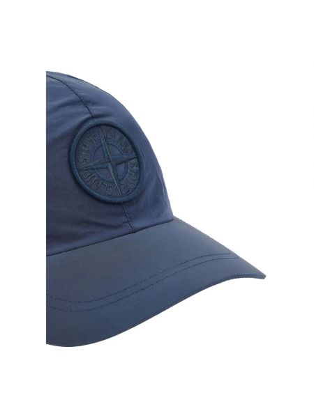 Gorra de nailon Stone Island azul