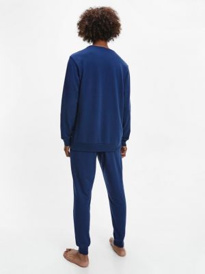Bluza Calvin Klein Jeans niebieska