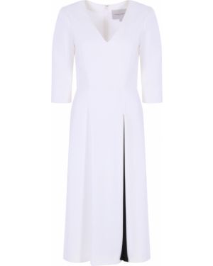 Коктейльное платье Carolina Herrera, белое