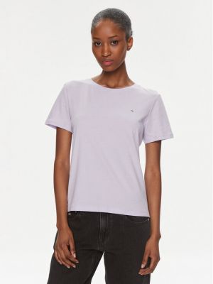 Polo Tommy Jeans viola