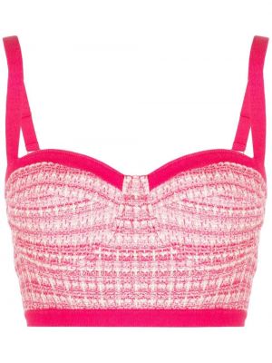 Ärmlös bralette Elisabetta Franchi rosa