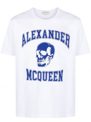 Тениска с принт Alexander Mcqueen