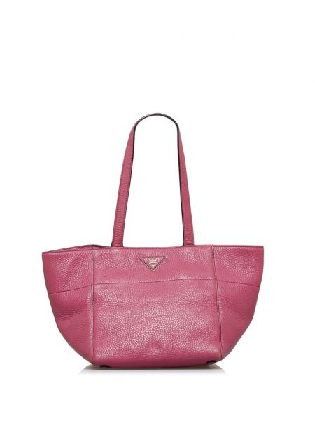 Чанта за ръка Prada Pre-owned розово