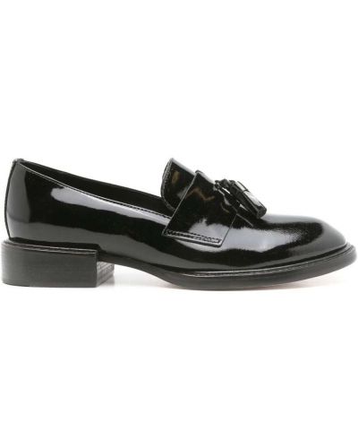 Pantofi loafer din piele de lac Studio Chofakian negru
