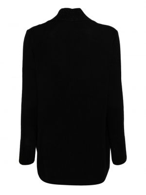 Cardigan à paillettes en tricot Le Tricot Perugia noir