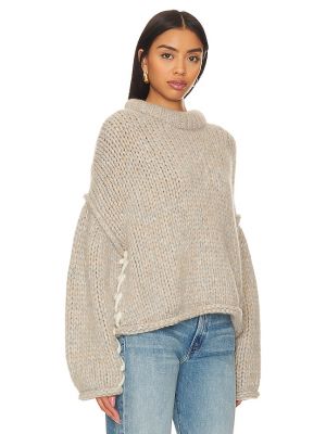 Pullover di lana Lunya grigio