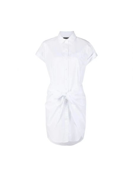 Sukienka midi Lauren Ralph Lauren biała