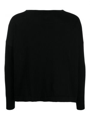 Sweatshirt aus baumwoll Ma'ry'ya schwarz