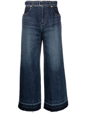 Bootcut jeans ausgestellt Sacai blau