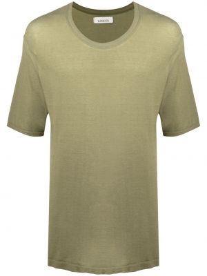 Памучна тениска Laneus зелено