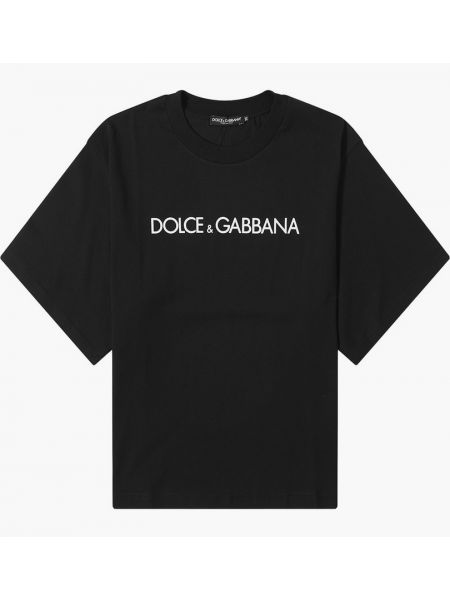 Чорна футболка Dolce & Gabbana
