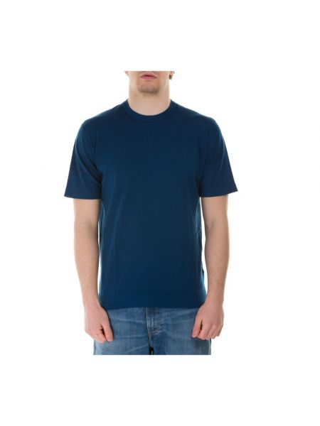 T-shirt John Smedley blau