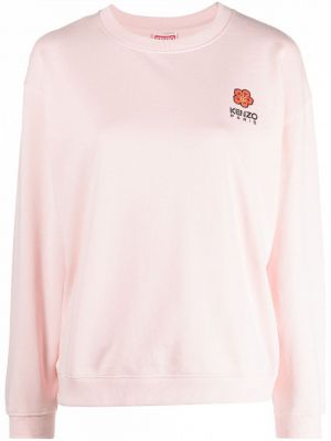 Geblümt sweatshirt aus baumwoll Kenzo pink